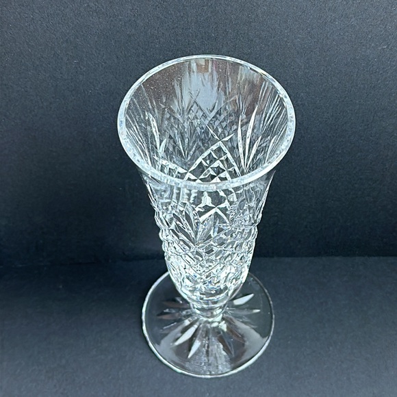 Waterford Ashborne 7” Crystal Flared Footed Vase - Picture 2 of 5